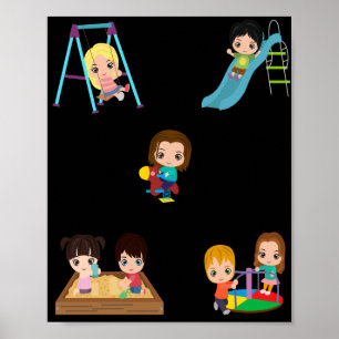 KIDS "PLAYTIME" POSTER