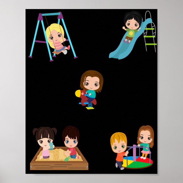 KIDS "PLAYTIME" POSTER (Frente)