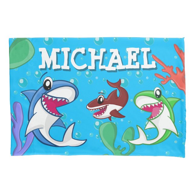 Kids Sharon Underwater Blue Sea Life Ocean (Frente)