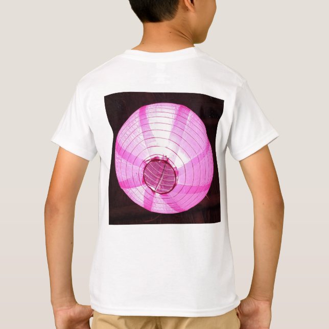 Kids T-Shirt Design: Encantando Sonhos Rosa (Verso)