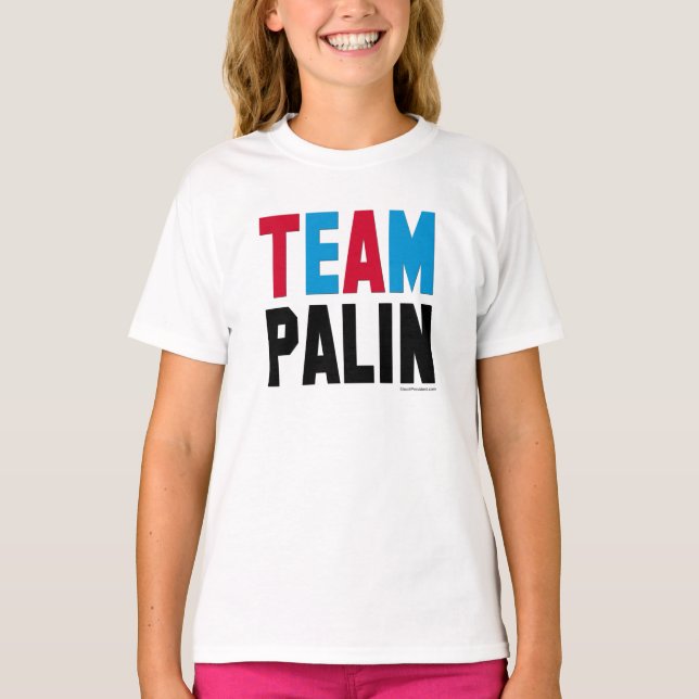 Kids Team Palin T-shirt (Frente)