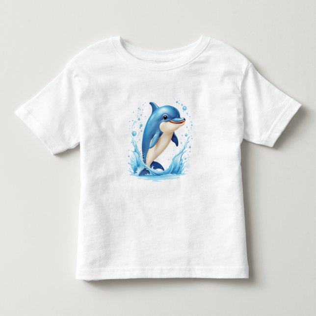 Kids Toddler T-Shirt Dolphin (Frente)