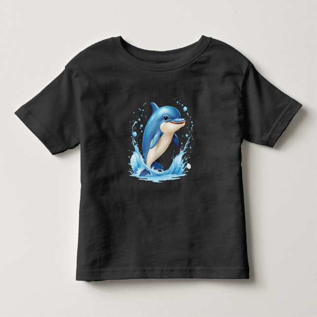 Kids Toddler T-Shirt Dolphin (Frente)