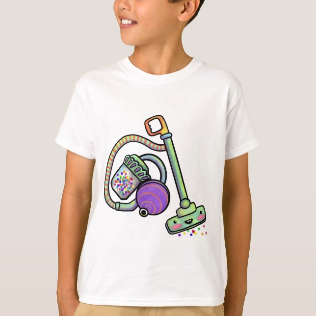 Kids Vacuum T-shirt (Frente)