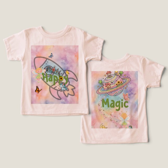 Kidz T-Shirt (Design Frente e Verso)