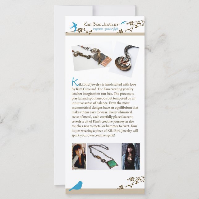 Kiki Bird Jewelry (Frente)