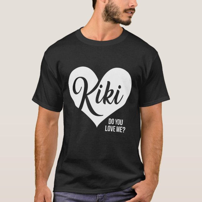 Kiki - você ama-me? - T-shirt (Frente)