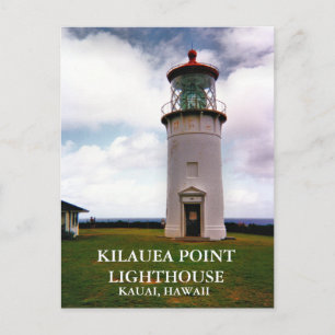 Kilauea Point Lighthouse, Kaua'i, cartão postal H