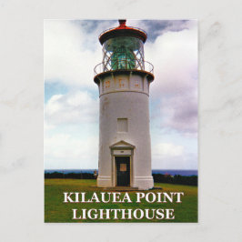 Kilauea Point Lighthouse, Kaua'i, cartão postal Ha