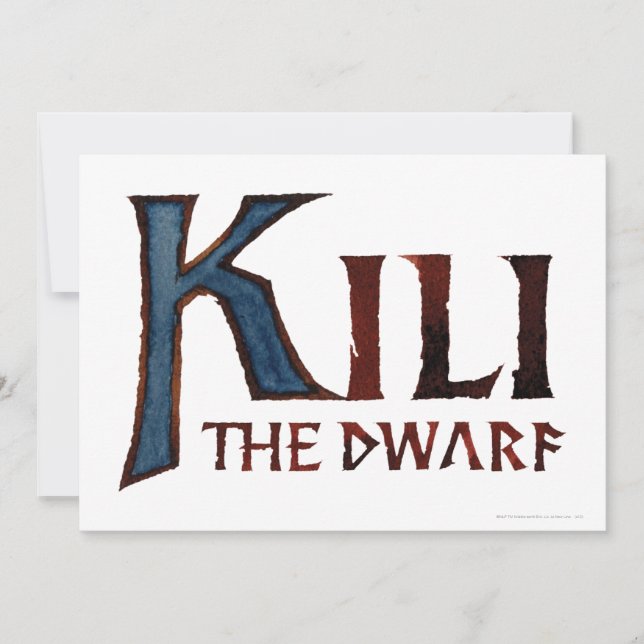 KILI O Nome DWARF™ (Frente)