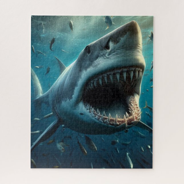 KILLER SHARK JIGSAW QUEBRA-CABEÇA (Vertical)