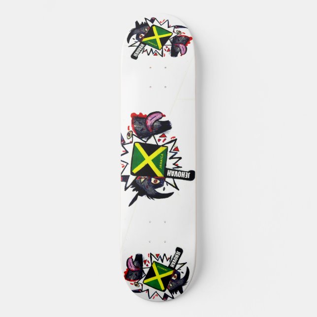KILLGOAT JAMAICA  8 1/2" Deck de Skateboard (Frente)