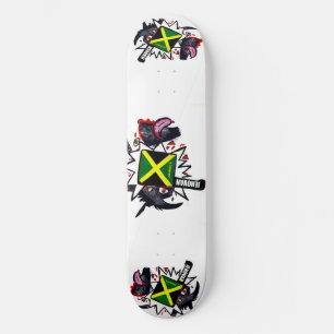 KILLGOAT JAMAICA 8, 1/2", skateboard Deck