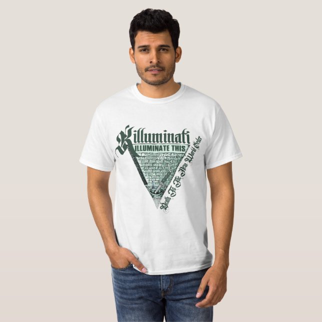 Killuminati "morte t-shirt ao NOW" (Frente Completa)