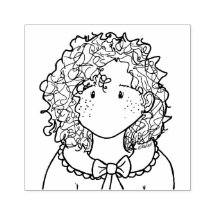 ©️ Kim Niles CURLY GIRL - Carimbo