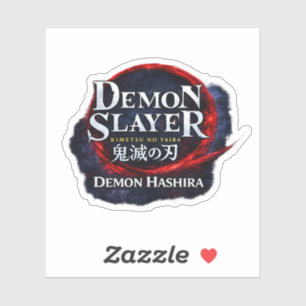 Kimetsu no Yaiba: Adesivo de Vinil Demon Hashira