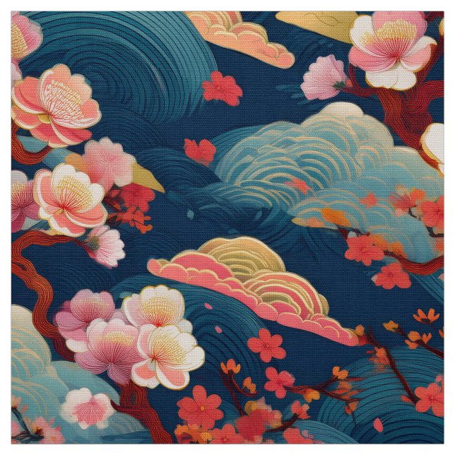Kimono inspirou o tecido japonês (Modelo)