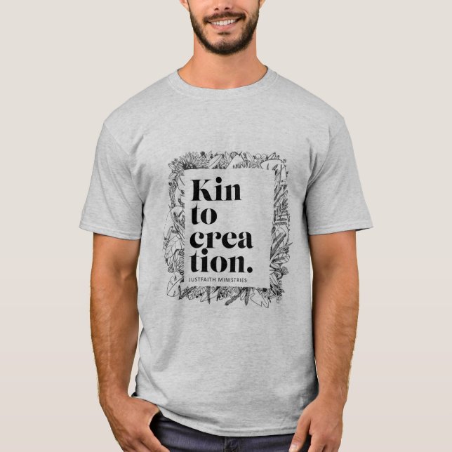 Kin to Creation - T-shirt masculina (Frente)