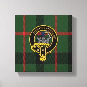 Kincaid Scottish Crest e Tartan Canvas