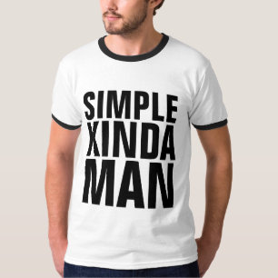 KINDA SIMPLES Camisas de T-Shirts masculinas