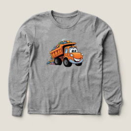  🚧👷‍♂️ Kinder Pullover – Cooles Baustellenauto 
