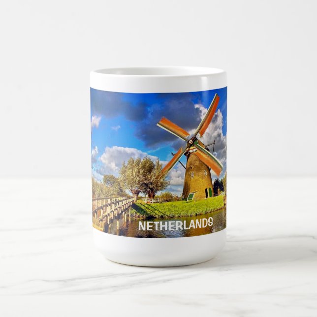 KINDERDIJK, CANECA HOLANDESA DE COFFEE/TEA (Centro)