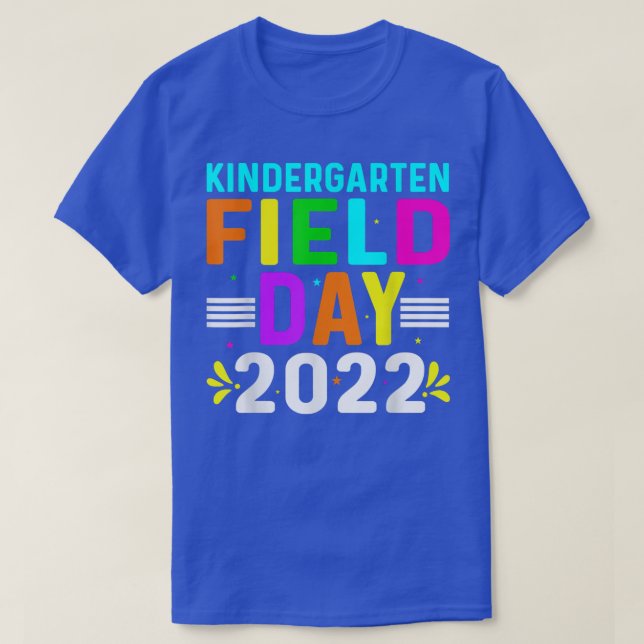 Kindergarten Field Day 2022 T-Shirt (Frente do Design)