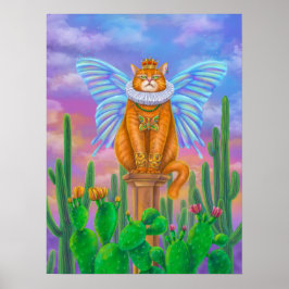 King cat Poster