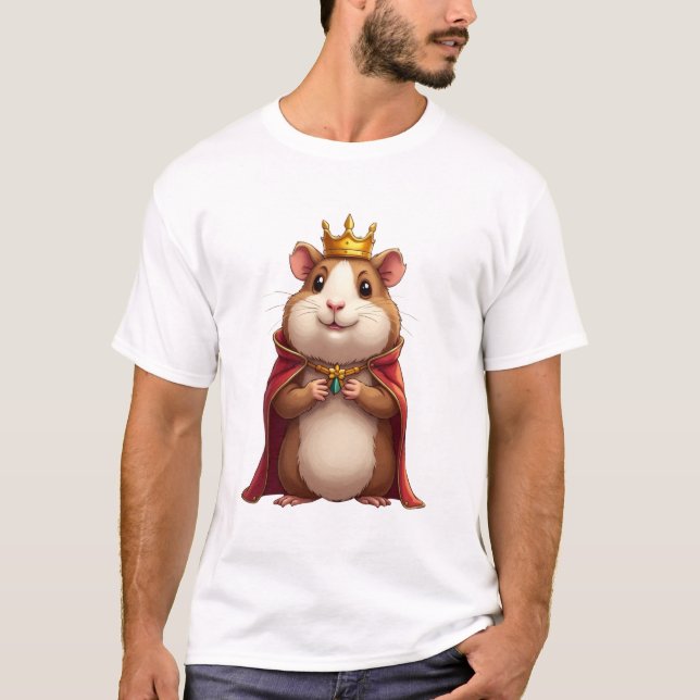 King Cavy - Guiné Majestosa Porco Minúsculo Camisa (Frente)