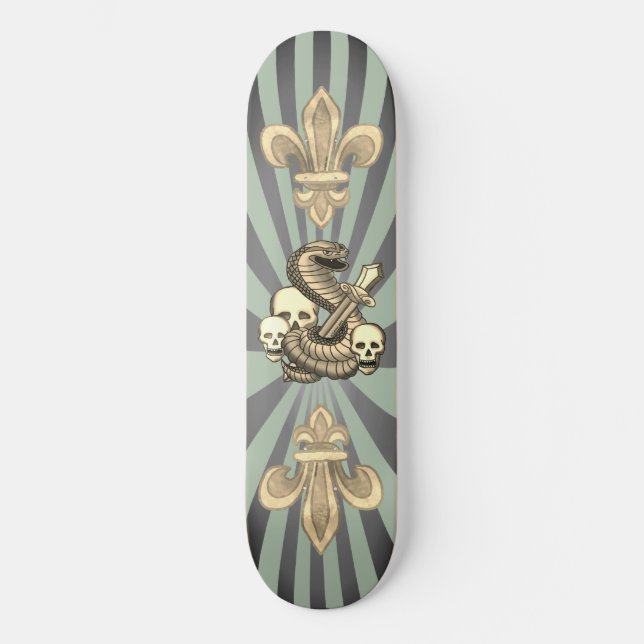 King Cobra Skateboard (Frente)