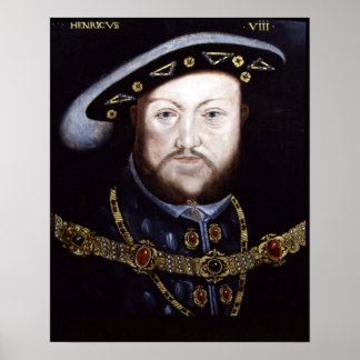 KING HENRY VIII, REI DA INGLATERRA POSTER
