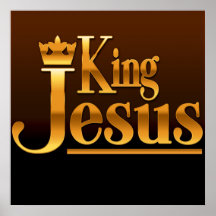 King Jesus Poster