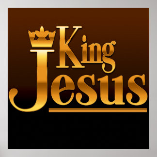 King Jesus Poster