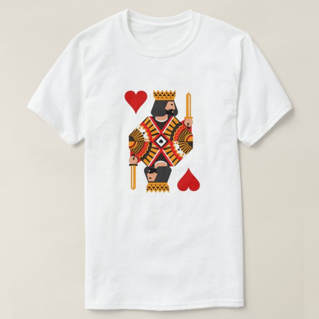 King of Hearts T-Shirt (Frente do Design)