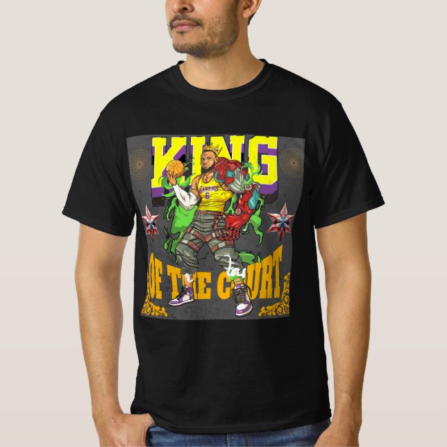King Of the Court Graphics T-Shirt (Frente)