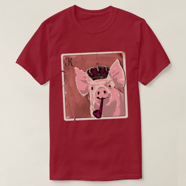King Pig T-Shirt (Frente do Design)