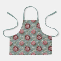 King Protea no mar espuma Apron