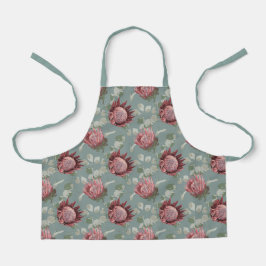 King Protea no mar espuma Apron
