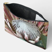 King Protea watercolor Pouch