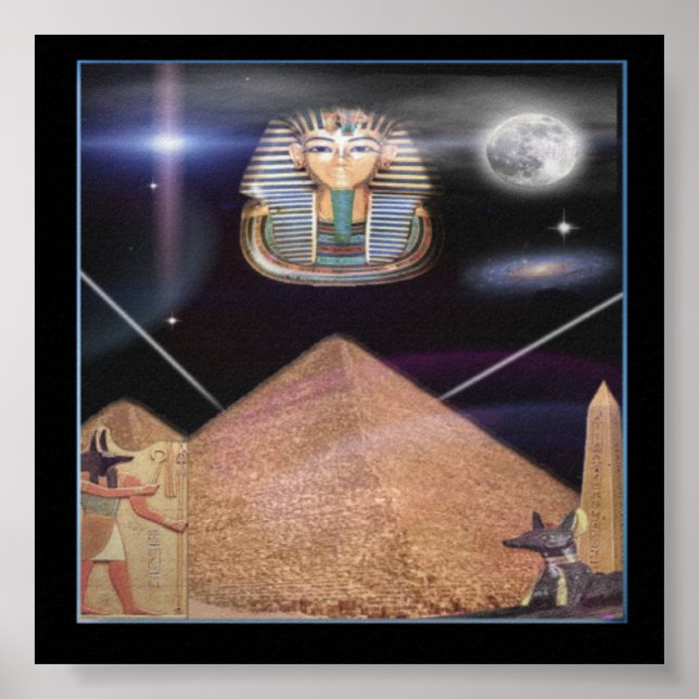 King tut art poster (Frente)