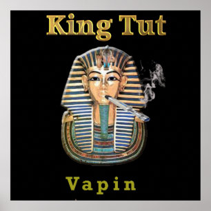 King tut poster engraçado