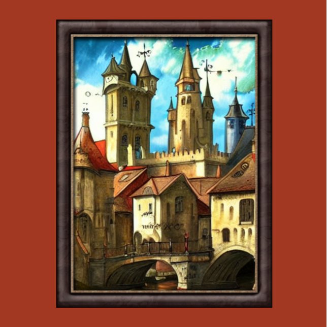 Kingdom Fantasy Digital Art Poster #07 (Criador carregado)