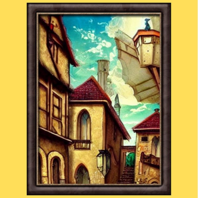 Kingdom Fantasy Digital Art Poster #08 (Criador carregado)