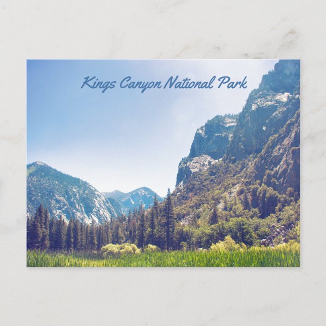 Kings Canyon - Zumwalt Meadow | Cartão postal (Frente)