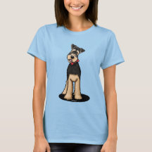 KiniArt Airedale Terrier T-Shirt