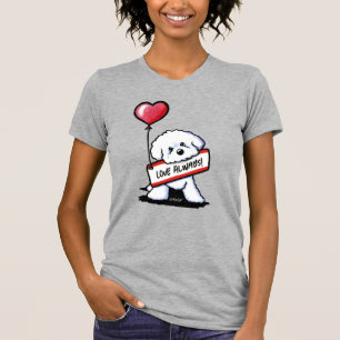 KiniArt Bichon Amor Sempre T-Shirt