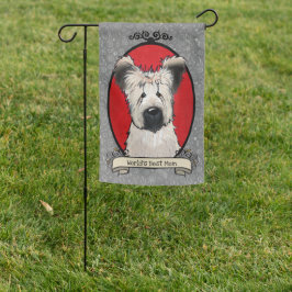 KiniArt Briard Mãe Garden Flag