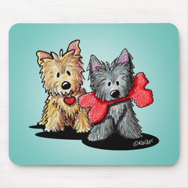 KiniArt Cairn Duo Mousepad (Frente)
