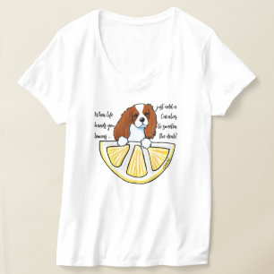 KiniArt Cavalier Life Lemons T-Shirt