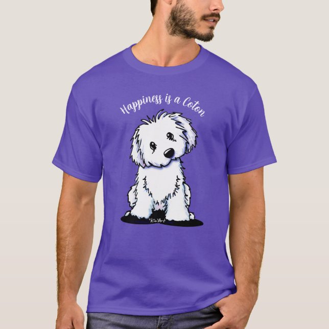 KiniArt Coton de Tulear T-Shirt (Frente)